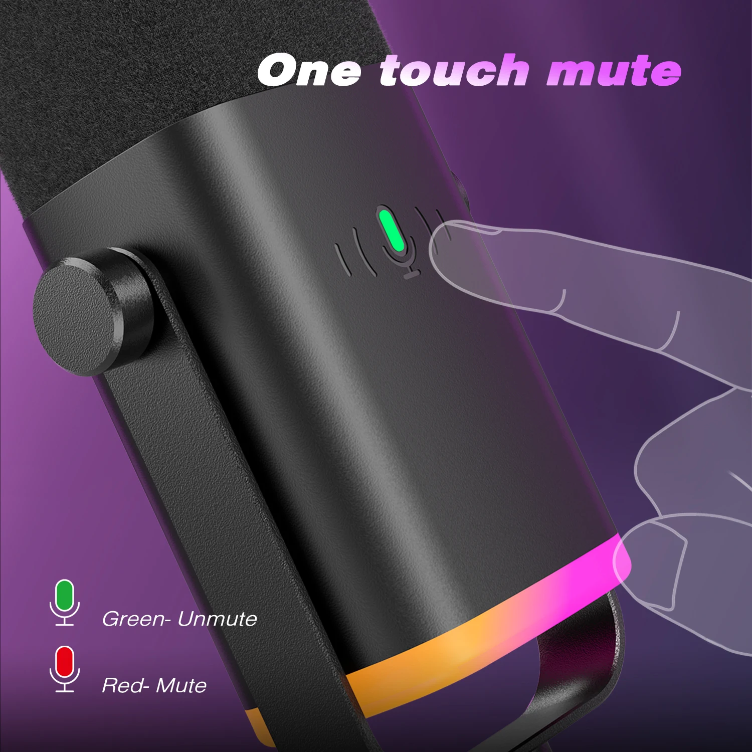 FIFINE USB/XLR Dynamic Microphone AM8