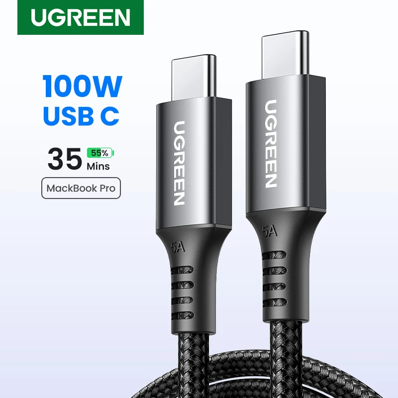 UGREEN 100W USB C to USB Type C Cable 5A