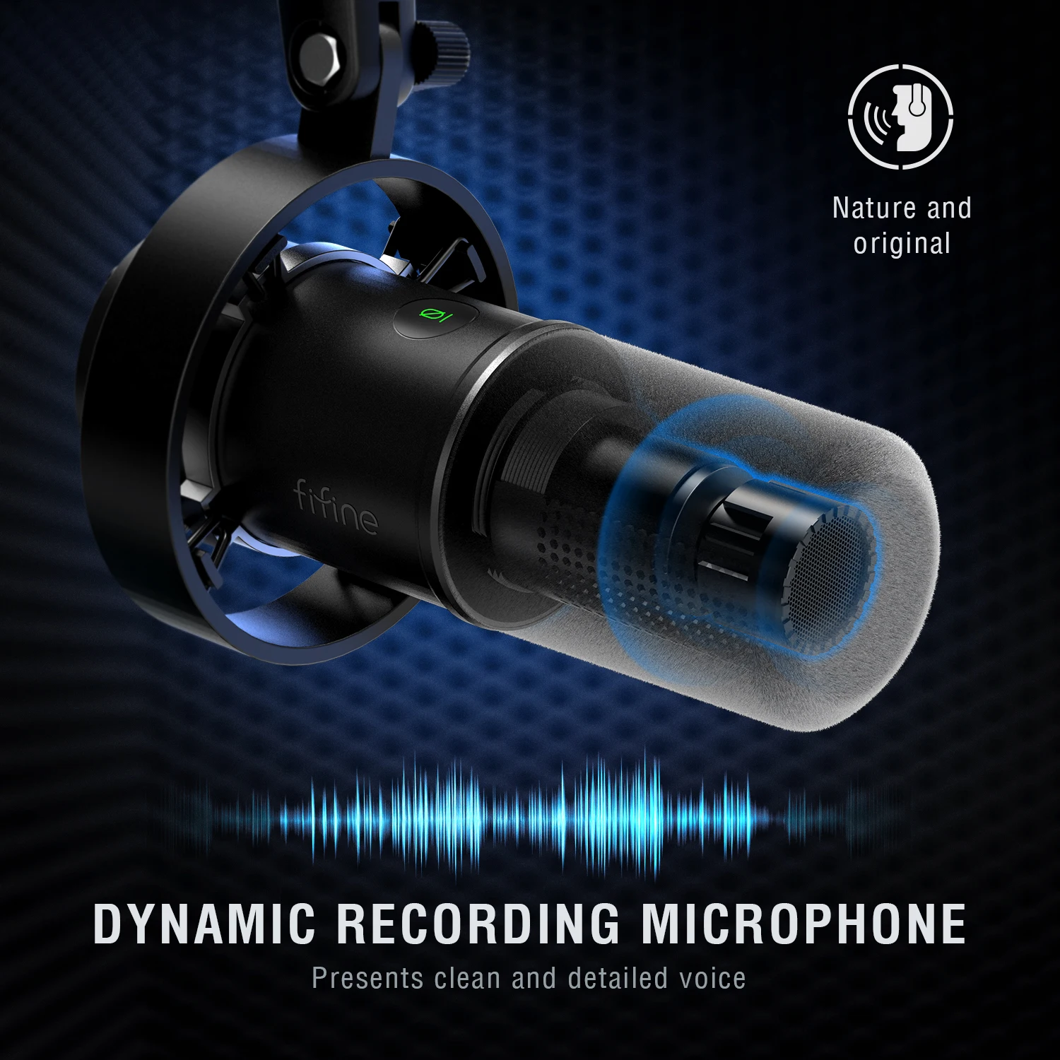 FIFINE Recording XLR Dynamic Microphone - K688
