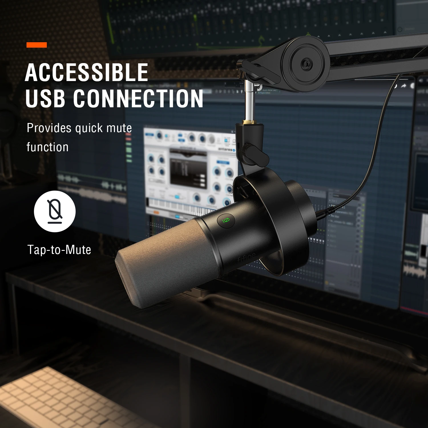 FIFINE Recording XLR Dynamic Microphone - K688